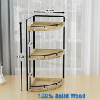 Corner Bathroom Counter Organizer, 3 Tier Bathroom Sink Shelf - Image 3