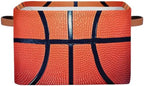 Basketball Storage Basket Toy Storage Bins Collapsible Cube Organizer by hongjinglin