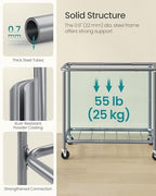 SONGMICS Laundry Basket with Wheels, 1-Section, 47.6 Gallons (180 L) - Image 5