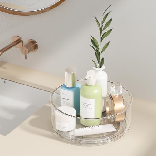 Refrigerator Lazy Susan, Round Clear Turntable Organizer, Lazy Susan - Image 6