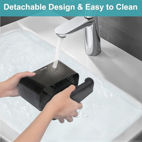 Boperzi Toothbrush Holders for Bathrooms Organizers and Storage, Large Tooth Brush Holders with Drainage, Anti-Slip Electric Toothbrush and Toothpaste Holders Caddy for Shower Kids Family, Black - Image 3