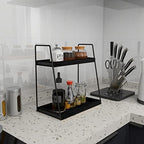 Dorhors Bathroom Counter Organizer,Vanity Countertop Storage Shelf - Image 4