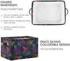 Rectangular Storage Basket Neon Animal Turtle Tortoise Organizer Bin Shelf Baskets For Clothes For Home Office Dorm - Image 4