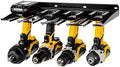 UNITEDPOWER Electric Drill Storage Rack, Holds 4 Drills, Wall Mounted Power Tool Organizer for Battery Powered Hand Tools, Workshop, Shed, Garage, Home (Drill Rack) by UNITEDTOOLSUNITEDPOWER