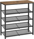 VASAGLE 5-Tier Shoe Rack, Adjustable, Freestanding by Unknown