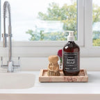 Natural Small Marble Vanity Tray, Stone Organizer for Bathroom & Kitchen - Image 4