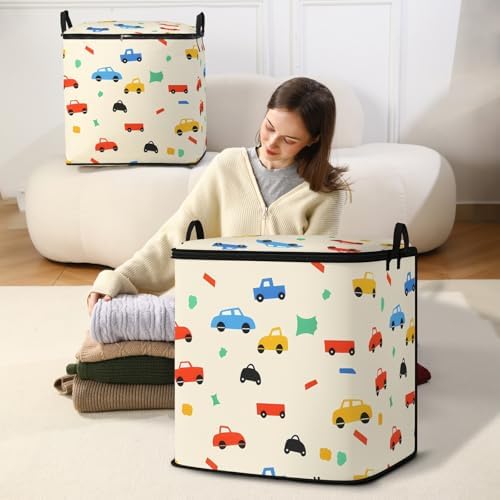 2pcs blanket storage bag for under bed,closet organizers 95L - Image 5