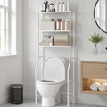 GloTika 3-Tier Over Toilet Storage Rack, Anti-Wobble, White by QualityHomewareTimlessComfort