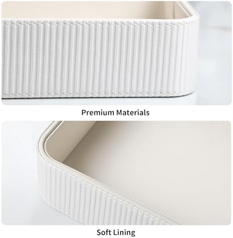 Valet Tray Organizer Bedside Nightstand Organizer Desk CatchallTray - Image 4