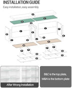 Hzuaneri Shoe Storage Bench with Cushion, Storage Bench with 18 Cubbies - Image 7
