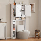 Over the Toilet Storage Cabinet, 31”W Bathroom Organizer - Image 6
