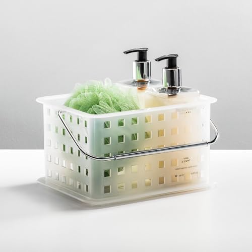 InterDesign iDesign Small Shower Caddy, Clear Frost (Pack of 9) - Image 5