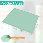 Silicone Under Sink Mat 28"x19", Waterproof Cabinet Liner, MintGreen - Image 2