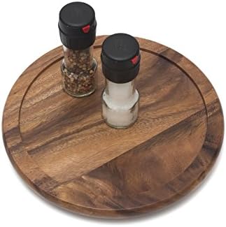 Lipper International Acacia Wood 10" Kitchen Turntable - Image 6