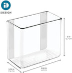 iDesign Adhesive Organizer Bin - Clear - Image 3
