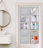 KEETDY Over the Door Organizer Storage for Closet with 5 Pockets Organizer for Bedroom Bathroom, 2 Pack - Image 7