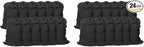 Extra Large Laundry Bag 30"x40" 24 Pack Black by YETHAN