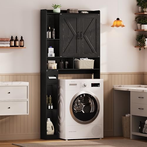 Over the Toilet Storage Cabinet, 31”W Bathroom Organizer - Image 7