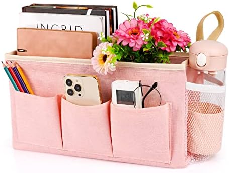 Lilithye Bedside Caddy, Bedside Storage Bag Hanging Organizer for Bunk Bed by Lilithye