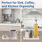 Spacewiser Countertop & Vanity Silicone Tray – 2 PC Small 7.7" Soap Tray - Image 6