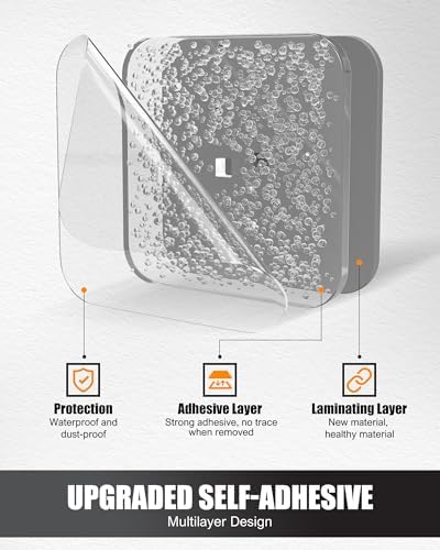 Hat Rack for Hat Storage, Multi-Purpose Hat Organizer (4-Pack), Strong Adhesive Hat Hooks for Wall, Hat Organizer for Baseball Caps, Two Mounting Options Hat Hook, Gray - Image 5