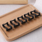 Hanger Hooks Space Saving, 60 PCS Clothes Hanger Connector Hooks | Closet Space Savers for Hanging Clothes, Black - Image 5