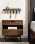 Key Holder Wall Mount Magnetic Adhesive, Key Hooks Rack with Shelf - Image 5