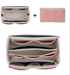 ZTUJO Purse Organizer Insert, Felt Bag Organizer with Metal Zipper, Handbag & Tote Shaper, For Speedy Neverfull Tote, 7 Sizes - Image 5