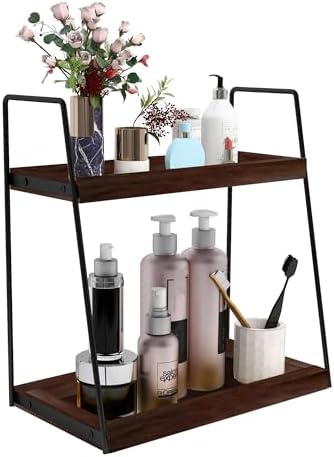 Dorhors Bathroom Counter Organizer,Vanity Countertop Storage Shelf by Dorhors