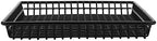G.E.T. 9" Black Square Wire Metal Basket for Pantry, Storage and More - Image 3