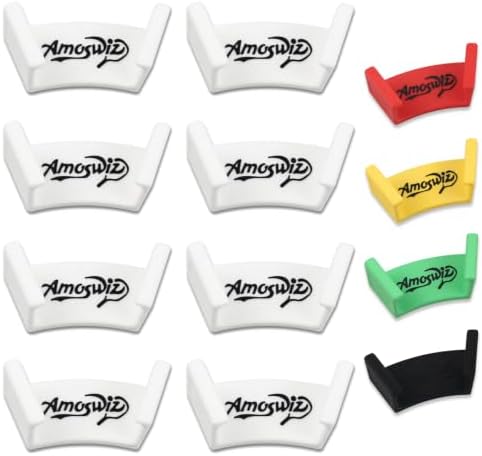 Pickleball Paddle Wall Mount Holder 3/8 Pack by Amoswiz