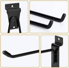 Heavy-Duty Slatwall Baskets and Hooks - Slatwall Accessories for Standard Slatwall Panels | Ideal for Organizing Garages and Workshops - Image 7