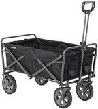 Mac Sports Collapsible Folding Outdoor Utility Wagon, Black - Image 3