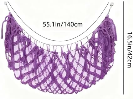 Sports Ball Storage Net，Sport Equipment Storage Hanging Hammock，Organizer Net for Basketball,Volleyball,Football - Image 3