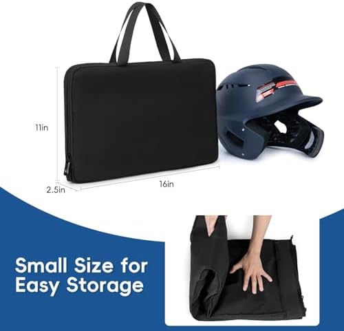 KAVIGOR Baseball/Softball Dugout Organizer - 15+ Helmet & Glove Storage Bag, Military-Grade 900D Fabric & 6 Reinforced Steel Hooks - Image 7