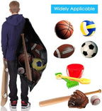 BROTOU Extra Large Mesh Ball Bag, Drawstring Socce Bag for Coach - Image 5