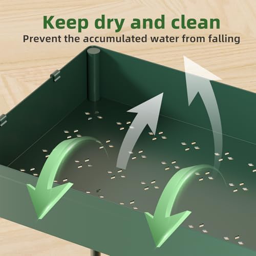 Simple Trending Under Sink Organizer 2 Pack, with Sliding Drawer, Green - Image 5