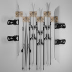 Gravity Grabber, The OG - Ski & Snowboard Wall Mount, Indoor Garage & Home Storage Organizer, Damage-Free Grip, Holds Skis/Boards/Poles/More, Space-Saving Premium Gear Rack, (Wood 6-Pack) - Image 2
