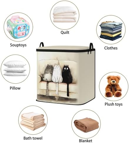 2pcs blanket storage bag for under bed,closet organizers 95L - Image 2