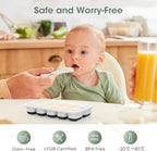 DOQAUS Ice Cube Tray with Lid and Bin,4 Pack Ice Cube Trays for Freezer - Image 3