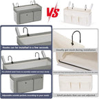 Bedside Caddy Bedside Storage Hanging Organizer for Bunk Dorm Bed Rail - Image 3