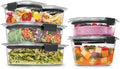 Rubbermaid Brilliance® Round and Rectangular Leak Proof Food Storage Containers, 12 Piece Set by Unknown