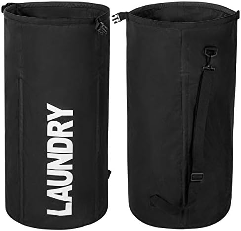 WOWLIVE Backpack Laundry Bag for College, Collapsible Hampers for Laundry by WOWLIVE