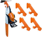 Chainsaw Hanger, 4 Pack Chainsaw Holder Wall Mount, Chain Saw Storage Rack by OSROENE