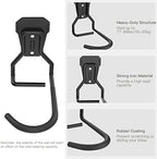 Housolution Bike Wall Mount with Fixed Hook, [4 Pack] Bike Storage Rack - Image 4