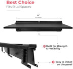 TIDYME Garage Tool Organizer Wall Mount 64", 2 Shelves & 4 Single Hooks - Image 5