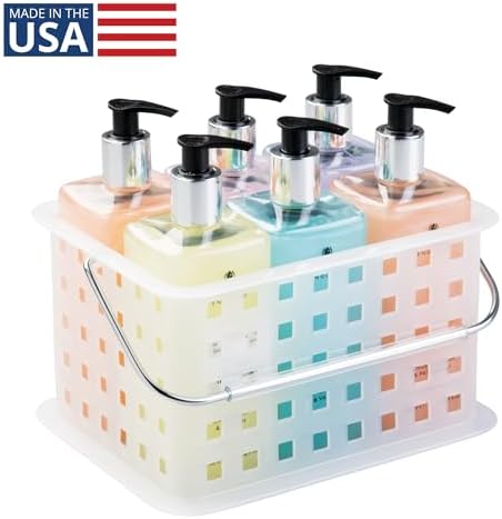 InterDesign iDesign Small Shower Caddy, Clear Frost (Pack of 9) - Image 2