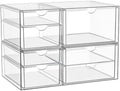 Stackable Storage Drawers, Acrylic Organizers,7 Drawers by YFXCVSL