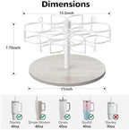 Rotating Water Bottle Organizer for Stanley 40 oz, 6 Slots - Image 3