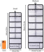 Large Tool Roll Bag, 6-Pocket Expanded Organizer for Longer Tools & Gear | 35.4"x12.2" with 13.5" Pockets, Waterproof PVC - 2 Pack - Image 2